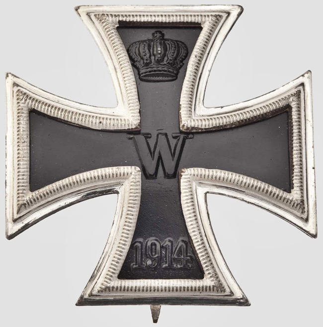 Adolf Hitler is awarded the Iron Cross first class